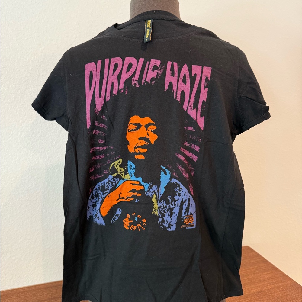 Jimi Hendrix Purple Haze Graphic T-Shirt women’s Large